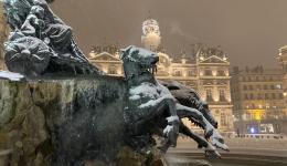 Lyon sous la neige