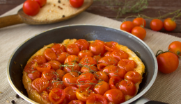 Tarte tatin tomates cerises