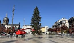 Le sapin de Noël de Clermont-Ferrand