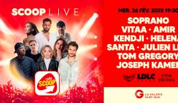 SCOOP Live - Arena de Décines - Avec la Galerie Saint Jean