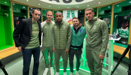 L'émission My SCOOP dans les vestiaires de Geoffroy-Guichard