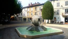 La place Edgar Quinet à Bourg-en-Bresse