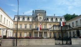 La préfecture de l'Ain à Bourg-en-Bresse