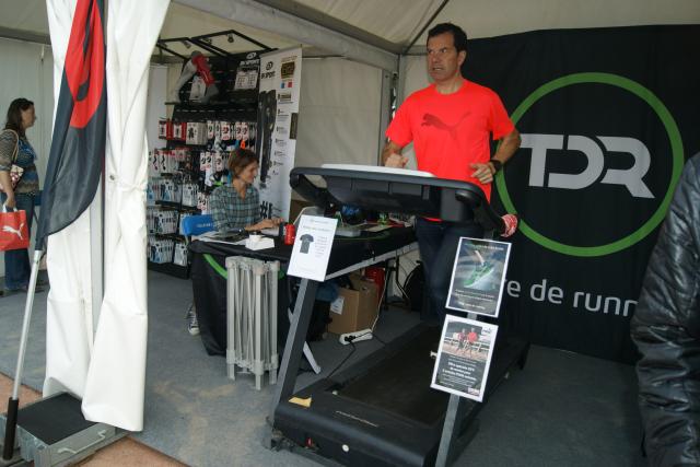 Stand Terre de Running à rn in Lyon. © Radio SCOOP