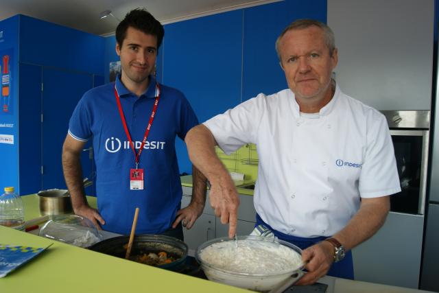 Stand Indesit à Run in Lyon. © Radio SCOOP