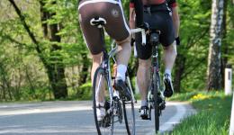 Une course cycliste