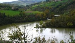 Le barrage de Couzon, à Châteauneuf (Loire)