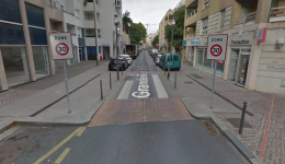 La Grande rue de Saint-Clair à Caluire-et-Cuire.