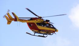 Un hélicoptère EC145 de la Sécurité Civile