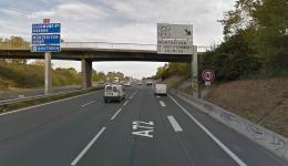 L'autoroute A72 Ã hauteur de la Fouillouse