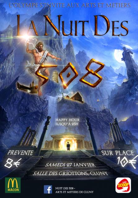 La nuit des 508 des Arts et Métiers de Cluny