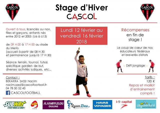 Stage de football