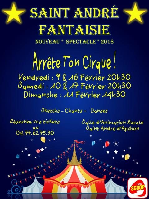 Arrête ton Cirque à Saint-Étienne