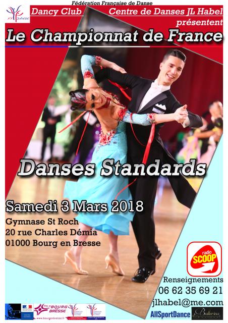 Championnat de France de Danses à Bourg en Bresse