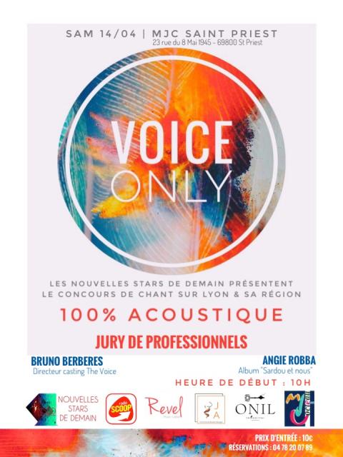 Voice Only à Saint-Priest