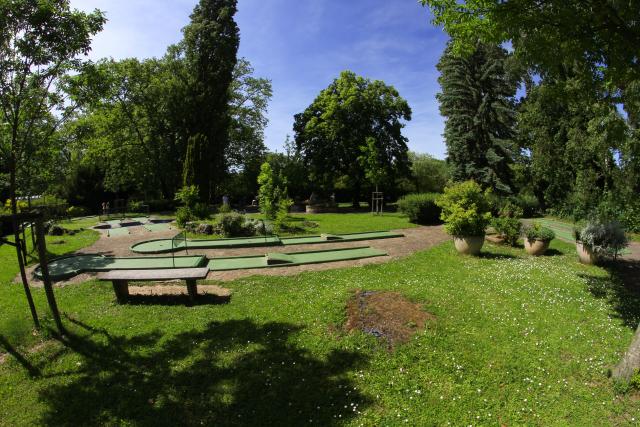 Mini-golf au parc de la Tête d'Or