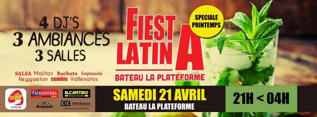 Soirée Fiesta Latina à la Plateforme