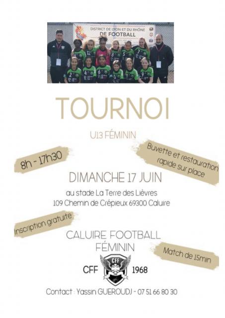 Tournoi de football féminin U13