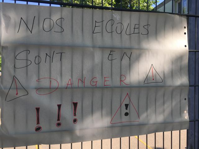 Manifestation contre la violence à Vaulx-en-Velin © Radio SCOOP / Elsa Darriulat