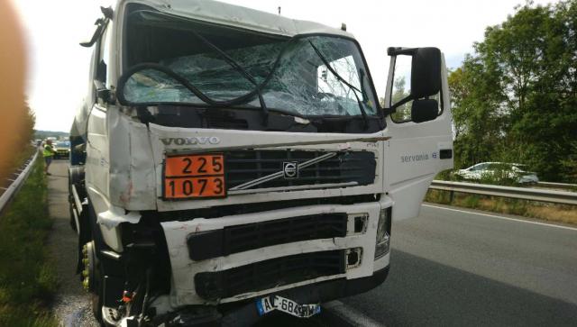 Accident sur l'A89 © Gendarmerie de la Loire