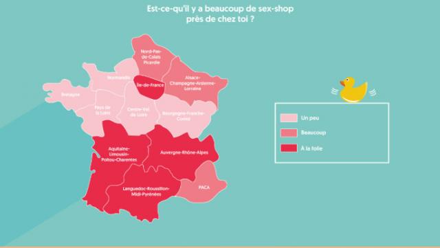 Où trouve t-on le plus de Sex Shops ? © WeRomantique