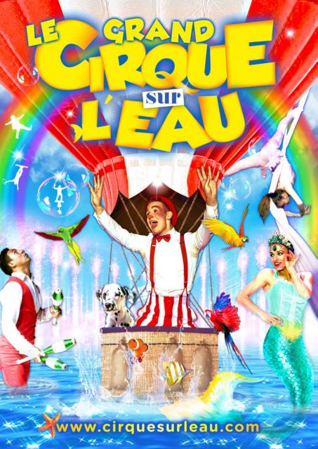 Affiche : Le grand cirque sur l'eau