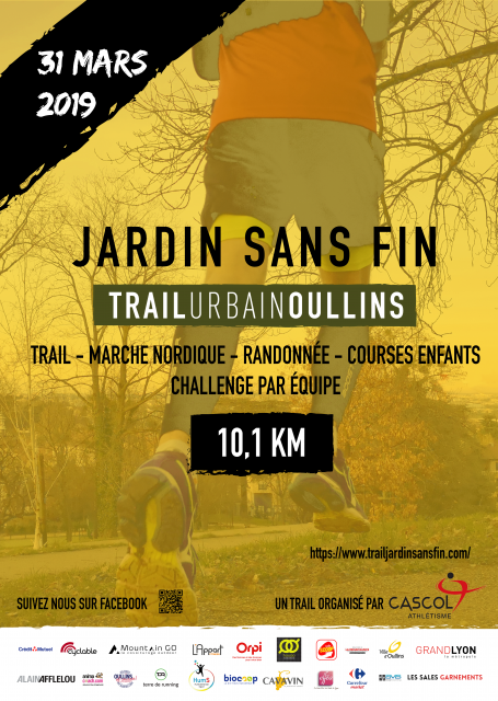 Jardin sans fin - Trail Urbain Oullins