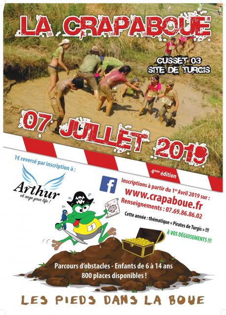 Affiche La Crapaboue 2019