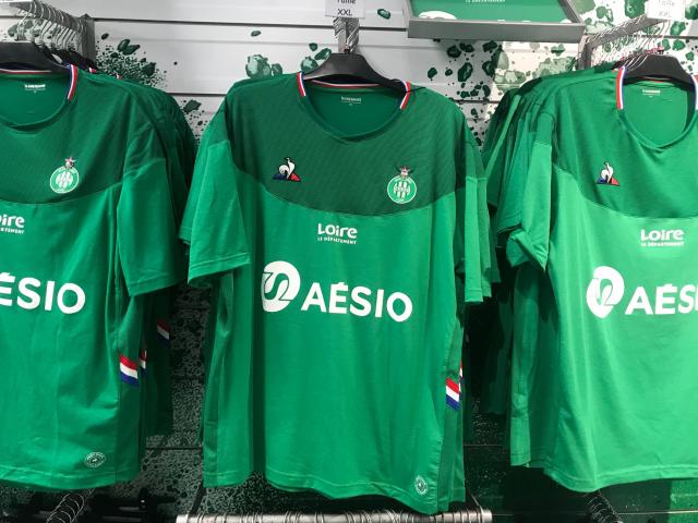 Le maillot domicile 2019/2020 de l'ASSE © Radio Scoop