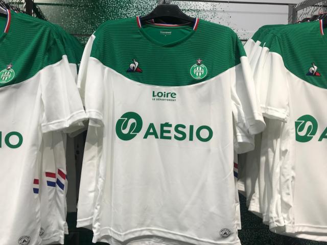 Le maillot extérieur 2019/2020 de l'ASSE © Radio Scoop