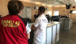 la plateforme du SAMU Ã Saint-Ãtienne