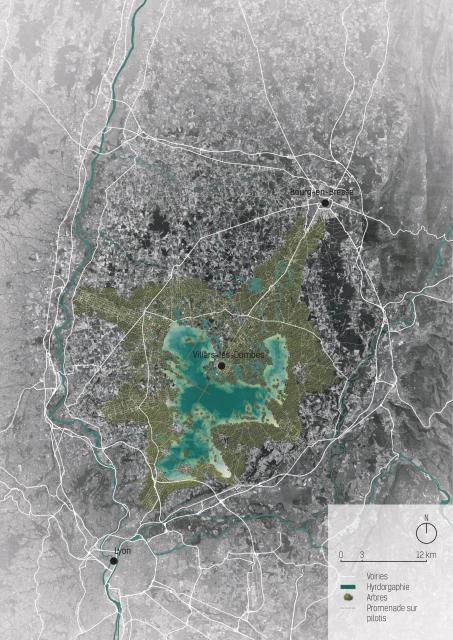 Projet Lac géant Dombes - Anthony Menut © Anthony Menut