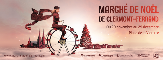 Bannière Marché de Noël de Clermont-Ferrand 2019