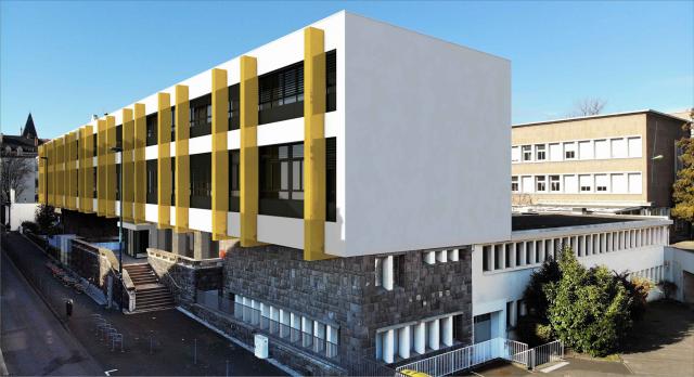 Le futur site Amboise à Clermont-Ferrand © Académie de Clermont-Ferrand