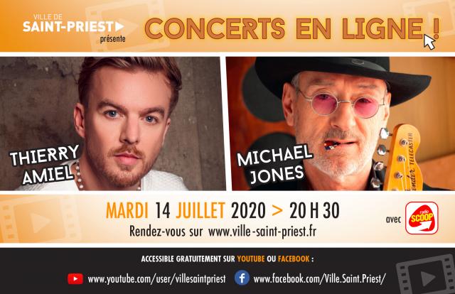 Saint-Priest : Concerts en ligne !