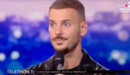 Matt Pokora sur le plateau du Téléthon 2020