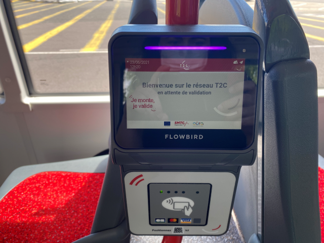 Le SMTC va déployer un nouveau système de paiement dans les transports clermontois, d'ici 2022. © Tiphaine Coulon