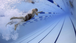 Une piscine (Illustration)