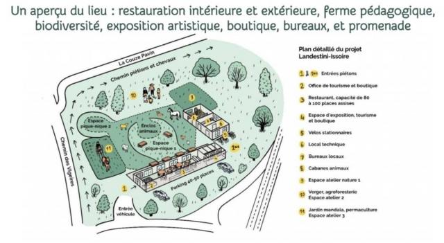 L'aire écoresponsable est située sur l'A75, dans le Puy-de-Dôme, au niveau de la commune d'Issoire. © API