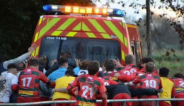 Gard : une ambulance secourue par des joueurs de rugby