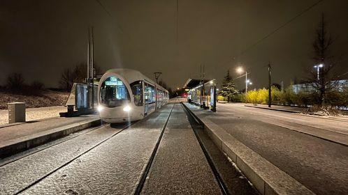 La neige est tombée cette nuit © DR