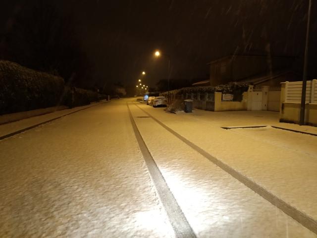 La neige à Craponne © DR