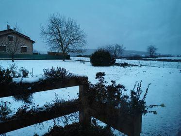 La neige est tombée cette nuit © DR