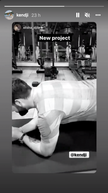 Kendji Girac © Story Instagram