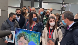 Les parents de Maëlys au premier jour du procès de Nordahl Lelandais