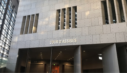 La salle d'audience où se déroule le procès de Nordahl Lelandais