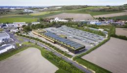 Le technicentre de la T2C à Cournon-d'Auvergne (Puy-de-Dôme).