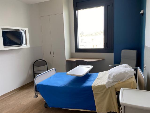 Une chambre en psychiatrie. © Radio Scoop