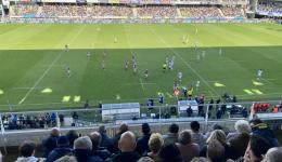 Le 8e de finale aller de Champions Cup entre l'ASM et Leicester au stade Michelin.