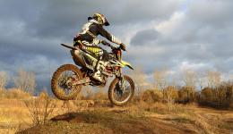Une motocross.